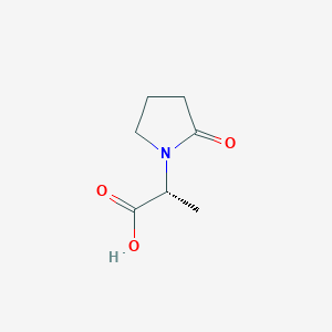 (R)-2-(2-Oxopyrrolidin-1-YL)propanoic acid