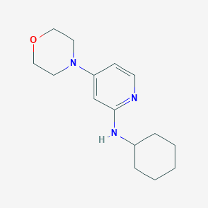 n-Cyclohexyl-4-(morpholin-4-yl)pyridin-2-amine