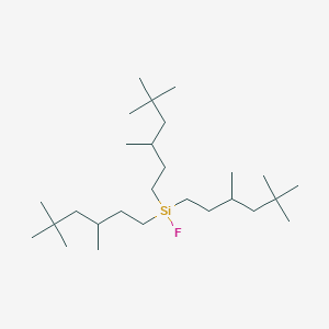 Silane,fluorotris(3,5,5-trimethylhexyl)-