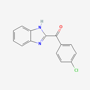 (1H-Benzimidazol-2-yl)(4-chlorophenyl)methanone