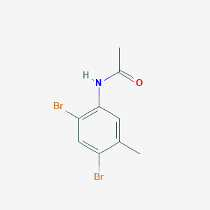 N-(2,4-dibromo-5-methylphenyl)acetamide