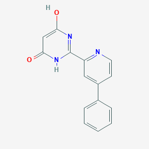 2-(4-Phenylpyridin-2-yl)pyriMidine-4,6-diol