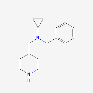 molecular formula C16H24N2 B1400262 Benzyl-cyclopropyl-piperidin-4-ylmethyl-amine CAS No. 1840495-37-5