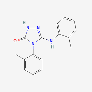 3-(2-methylanilino)-4-(2-methylphenyl)-1H-1,2,4-triazol-5-one