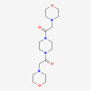 1,4-Bis(morpholinoacetyl)piperazine