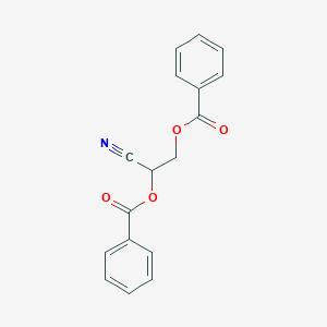 1-Cyanoethane-1,2-diyl dibenzoate