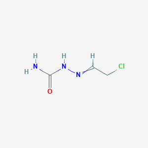 Hydrazinecarboxamide, 2-(2-chloroethylidene)-