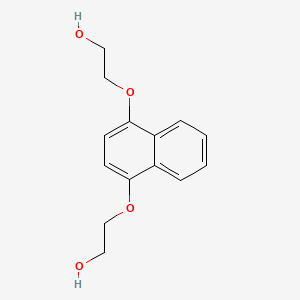 2-[4-(2-Hydroxyethoxy)naphthalen-1-yl]oxyethanol