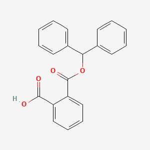 2-Benzhydryloxycarbonylbenzoic acid