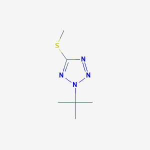 2-Tert-butyl-5-(methylsulfanyl)-2h-tetrazole