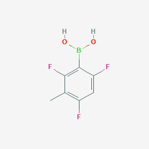 2,4,6-Trifluoro-3-methylphenylboronicacid