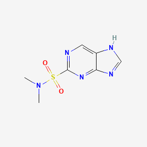 N,N-dimethyl-7H-purine-2-sulfonamide