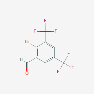 Benzaldehyde, 2-bromo-3,5-bis(trifluoromethyl)-