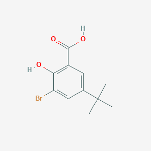 3-Bromo-5-tert-butyl-2-hydroxybenzoic acid