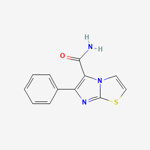 6-Phenylimidazo[2,1-b][1,3]thiazole-5-carboxamide