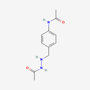 Hydrazine, 1-(p-acetamidobenzyl)-2-acetyl-