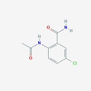 2-Acetamido-5-chlorobenzamide