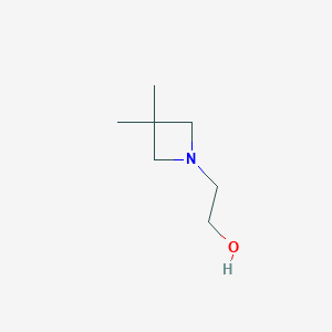3,3-dimethyl-1-Azetidineethanol