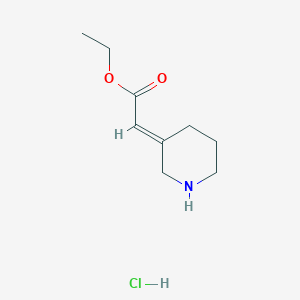 Ethyl 2-(3-piperidinylidene)acetate hydrochloride
