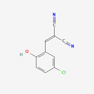 Malononitrile, (5-chloro-2-hydroxybenzylidene)-