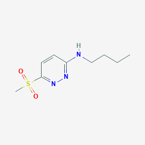 N-butyl-6-methylsulfonyl-pyridazin-3-amine