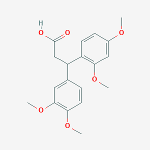 Benzenepropanoic acid, b-(2,4-dimethoxyphenyl)-3,4-dimethoxy-