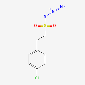 2-(4-chlorophenyl)-N-diazoethanesulfonamide