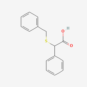 2-Benzylsulfanyl-2-phenyl-acetic acid