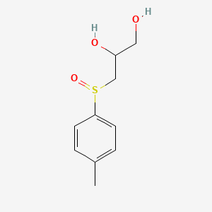 3-(4-Methylphenyl)sulfinylpropane-1,2-diol