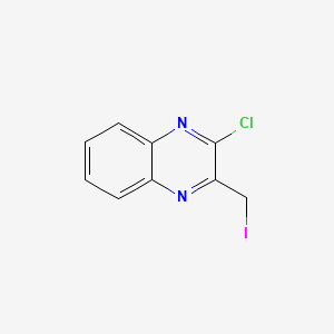 Quinoxaline, 2-chloro-3-(iodomethyl)-