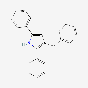 3-benzyl-2,5-diphenyl-1H-pyrrole