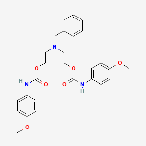 (Benzylimino)diethane-2,1-diyl bis[(4-methoxyphenyl)carbamate]