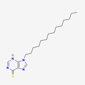 9-tetradecyl-3H-purine-6-thione