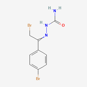 [[2-Bromo-1-(4-bromophenyl)ethylidene]amino]urea