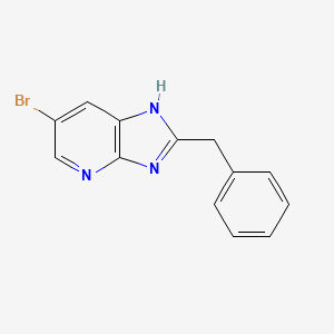 2-benzyl-6-bromo-1H-imidazo[4,5-b]pyridine