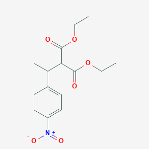 Diethyl [1-(4-nitrophenyl)ethyl]propanedioate