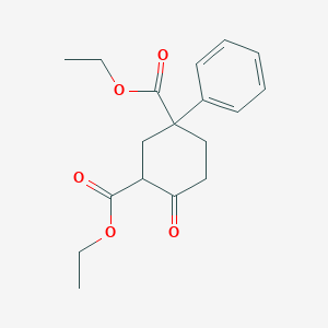 Diethyl 1-phenylcyclohexan-4-one-1,3-dicarboxylate