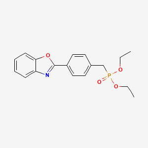 2-[4-(Diethoxyphosphorylmethyl)phenyl]-1,3-benzoxazole