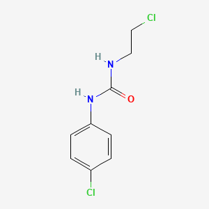 molecular formula C9H10Cl2N2O B14004536 1-(2-Chloroethyl)-3-(4-chlorophenyl)urea CAS No. 65536-39-2