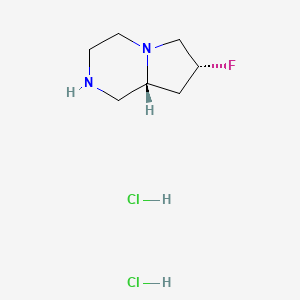 (7R,8AR)-7-fluorooctahydropyrrolo[1,2-a]pyrazine dihydrochloride