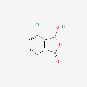 4-chloro-3-hydroxy-3H-isobenzofuran-1-one