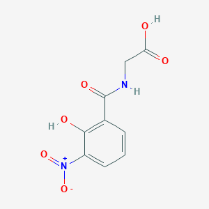 N-(2-Hydroxy-3-nitrobenzoyl)glycine