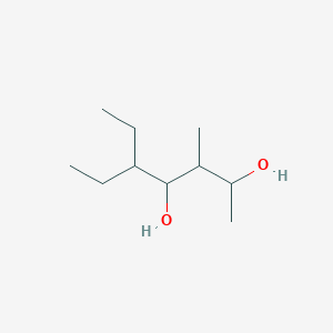 5-Ethyl-3-methylheptane-2,4-diol