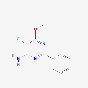 5-Chloro-6-ethoxy-2-phenylpyrimidin-4-amine