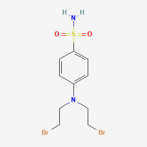 4-(Bis(2-bromoethyl)amino)benzenesulfonamide