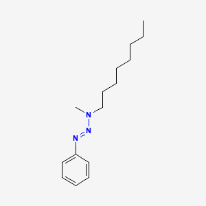 N-Methyl-N-phenyldiazenyl-octan-1-amine