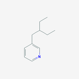 3-(2-Ethylbutyl)pyridine