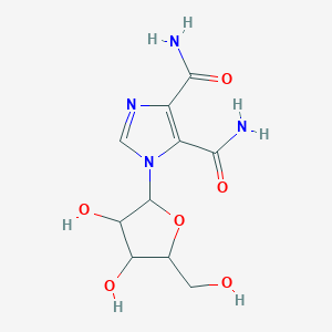 1-alpha-D-Ribofuranosyl-1H-imidazole-4,5-dicarboxamide