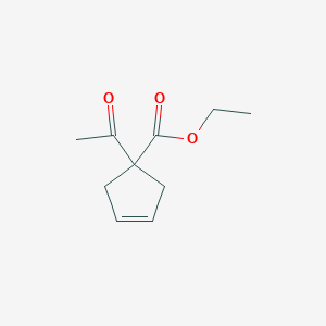 Ethyl 1-acetylcyclopent-3-ene-1-carboxylate