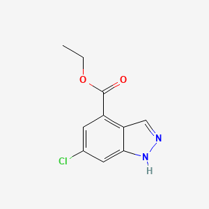 Ethyl 6-chloro-1H-indazole-4-carboxylate